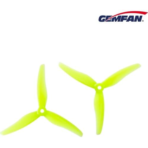 24pcs/ 12 pairs Gemfan 51433 5inch 3 blade/ tri-blade Propeller Props CW CCW Compatible T-motor for FPV Racing Drone