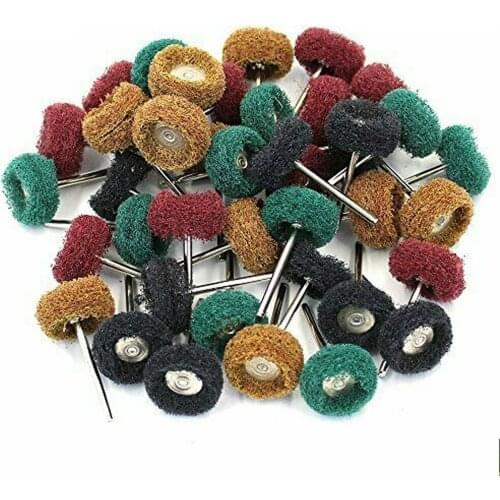 80pcs Grinding Polished Abrasive Wheel With Shank Polishing Wheel Set Rotary Tool Accessory Kit For Rotary Tool Grinders Etc
