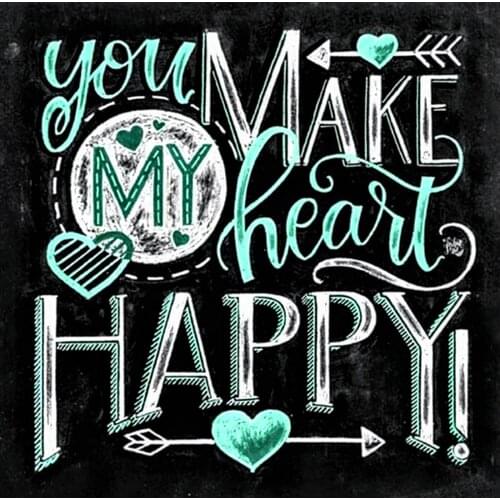 SNA Diamond Painting Happy Gift of Rhinestones Diamond Embroidery Diamond Mosaic Full Wall Decorations Living Room