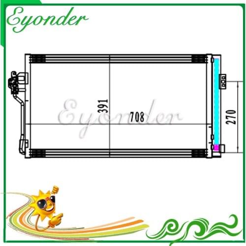 Aircon Air Conditioning Conditioner Condenser for MERCEDES BENZ MERCEDES-BENZ VITO VIANO W639 A639 2.2 A6398350270001