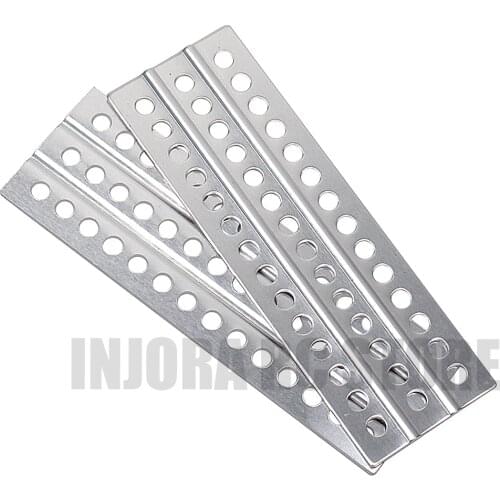 1Pair Metal Sand Ladder Recovery Board for 1/10 RC Rock Crawler Traxxas TRX-4 TRX4 Axial SCX10 90046 Tamiya CC01 D90 D110