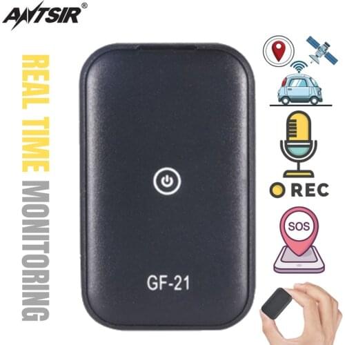 Mini Voice Activated Recorder GPS Tracker Spy Real Time Audio Recording WIFI/GSM