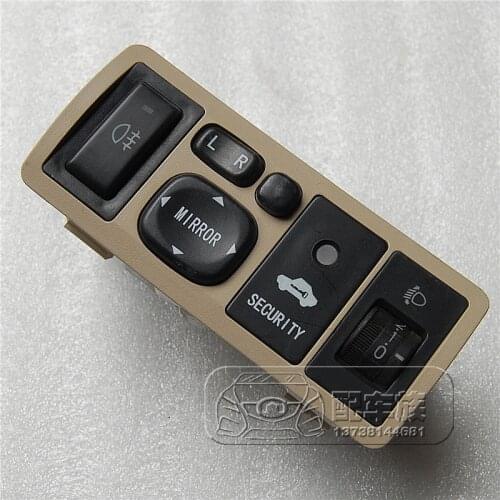 Rearview Mirror switch for Geely Vision SC7/Corolla Headlight adjustment switch Fog light switch