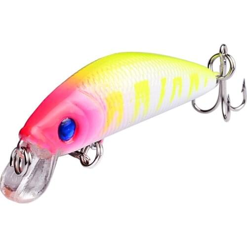 Minnow Fishing Lure 7cm 8g Crankbait Wobblers Floating 6# Treble Hook Artificial Pesca Hard Bait Swimbait