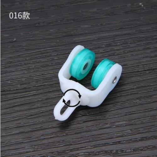 Curtain Roller 360 degree rotary green wheels