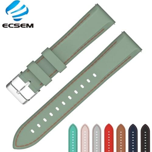 Silicone strap for Fossil Gen 5 Garrett Carlyle HR watch accessories replacement bracelet band for Fossil Hybrid HR wristband 22