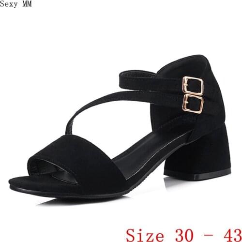 Women High Heel Sandals Shoes Woman High Heels Gladiator Sandals Pumps Small Plus Size 30 31 32 33 - 40 41 42 43