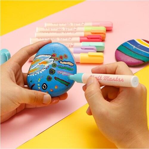 Liquid Chalk Brush Tip Art Marker Pen Set Highlighter 8 Colored Erasable Blackboard Glass Writing Draw Label StickerLiner Pens