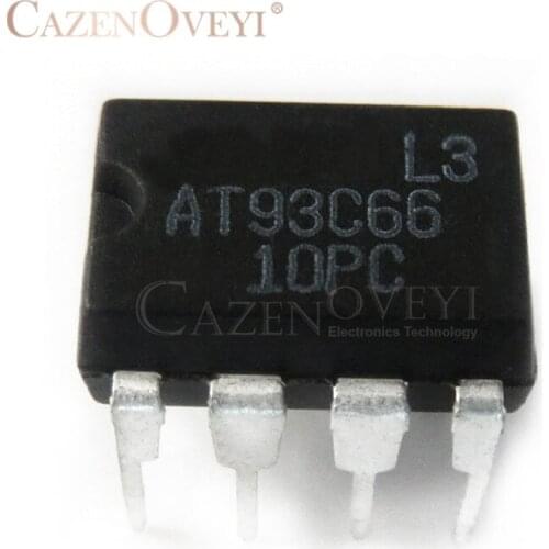 10pcs/lot AT93C66 93C66 DIP-8 new original In Stock