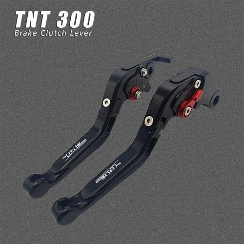 2017 TNT 300 For Benelli TNT300 2016 Brake Clutch Lever Aluminum Adjustable Folding Extendable Parts Motorcycle Accessories