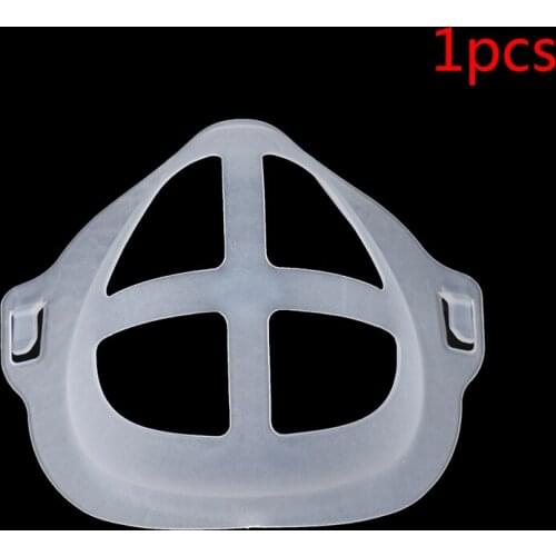 3D Mouth Mask Support Breathing Cushion Bracket Food Grade Silicone Mask Holder Breathable Valve Assist Help Mask Inner