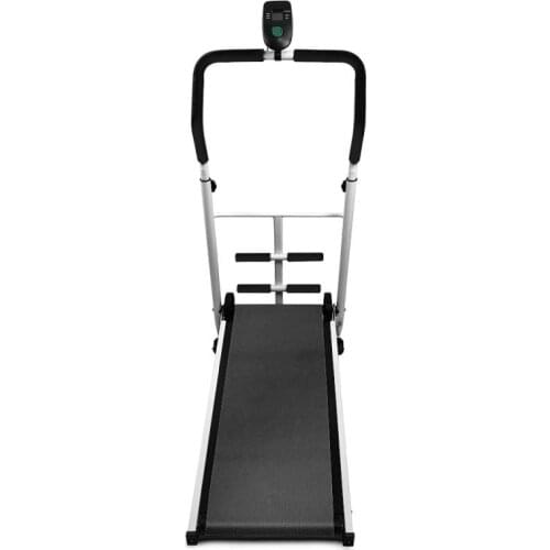 Basic Mechanical With Sit-up Bar Treadmill Multifunctional Foldable Mini Fitness Home Treadmill Indoor Exercise Equipment HWC
