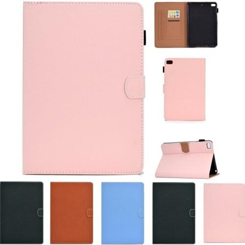 Case For Samsung Galaxy Tab S5e 10.5" SM-T720 SM-T725 Cover Coque Smart leather colorful Card slot Stand soft tablets case