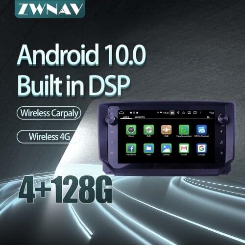 For Seat Ibiza 2017-2020 Car radio player Android 10 PX6 64GB GPS Navigation Multimedia Player Radio