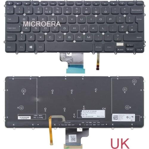 New laptop backlight keyboard for DELL M3800 XPS 15 9530 UK US SP layout