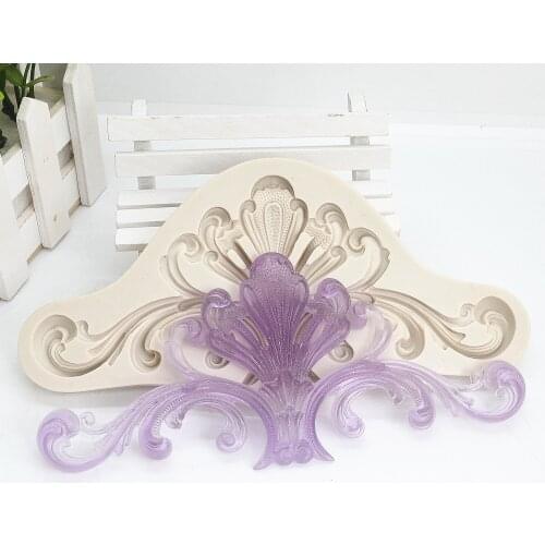 Royal Crown silicone fandont mold Silica gel moulds crowns Chocolate molds candy mould wedding cake decorating tools M2033