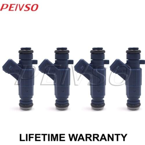 4x 0280155808 0K2A313250 fuel injector for Audi TT 8N3 1.8T quattro 1998~2006