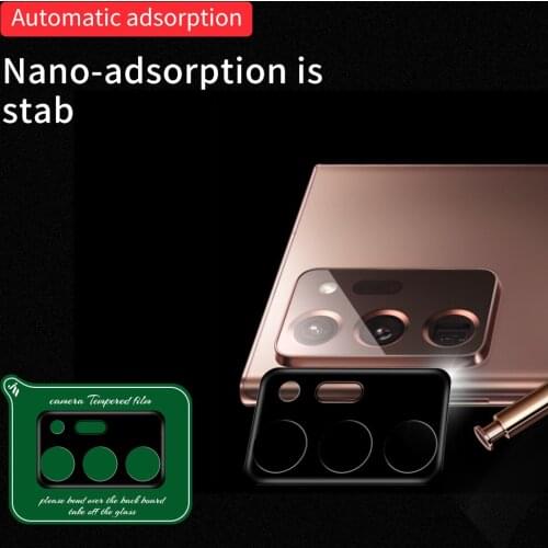 2 pcs Camera Protection Glass For Samsung Galaxy Note 20+ 10 Lite S20 Ultra Plus A31 A71 A51 Black Full Cover Camera Lens Screen