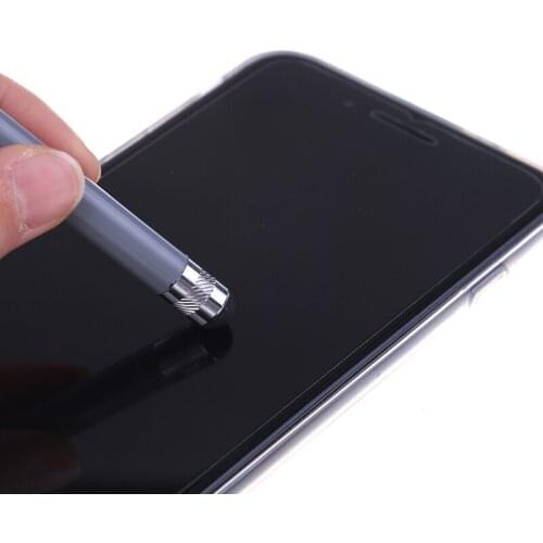 2 In 1 Multifunction Fine Point Round Thin Tip Touch Screen Pen Capacitive Stylus Pen For Smart Phone Tablet For IPad