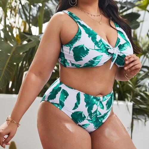 2021 New Plus Size Swimwear，Bikini，Beachwear，Ladies Swimsuit