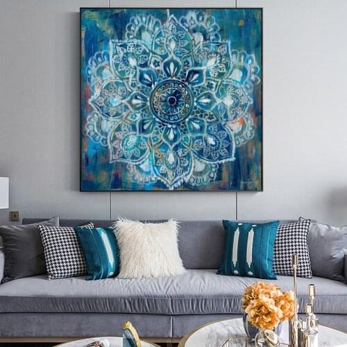 Full Square/Round Drill 5D DIY Diamond Painting "Abstract Mandala Flower "3D Embroidery Cross Stitch 5D Home Decor Gift TY725