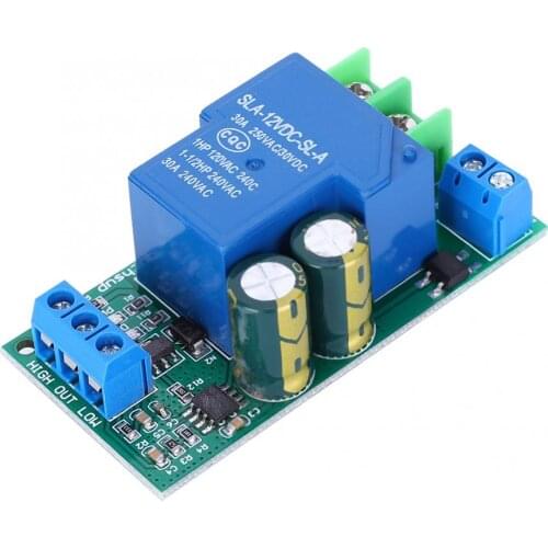 LC55B01 AC/DC12V 30A Water Level Automatic Controller Aquarium Liquid Switch Liquid Level Controller Sensor Module