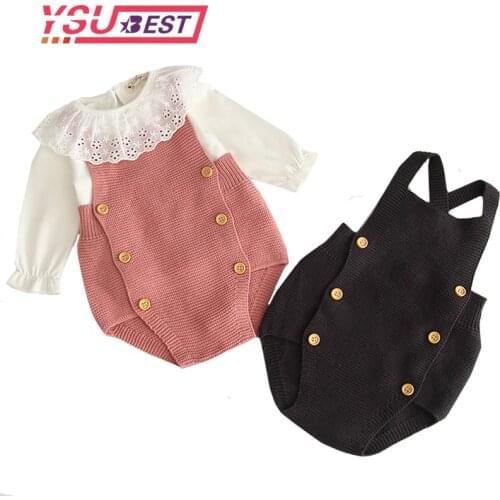 0-3Yrs Baby Boys Girls Rompers Baby Girl Clothing Jumpsuit Infant Clothing Baby Boy Clothes Sleeveless Newborn Knitted Romper