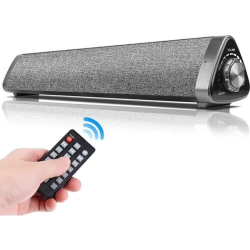 Long strip audio LP-1811 stereo speaker Bluetooth speaker remote control card speaker long strip computer audio