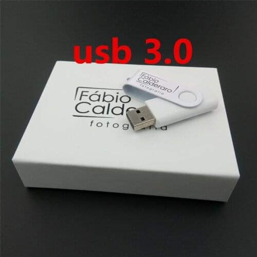 DIY Custom Pen Drive 4GB 8GB 16GB 32GB 64GB Metal Clip usb 3.0 Memory Stick Flash Pendrive Disk (over 10 pcs free logo)