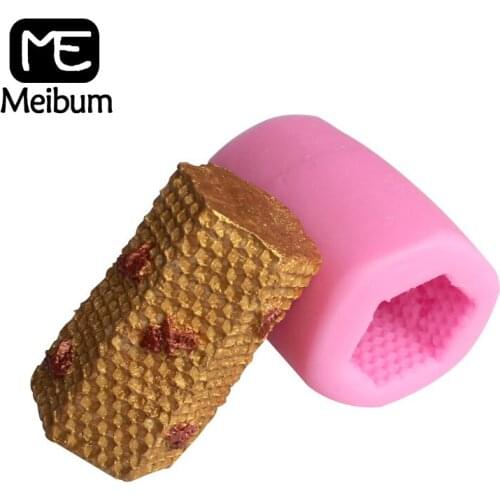 Meibum Hexagon Honeycomb Shaped Silicone Cake Mold Fondant Pastry Mould Homemade Chocolate Cake Decorating Tool Baking Pan