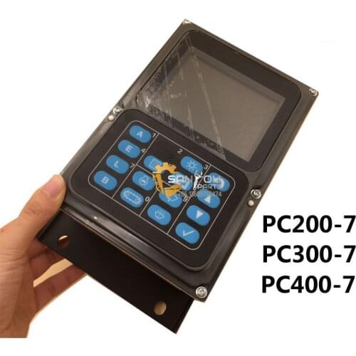 Monitor 7835-12-1004 Display Panel Excavator Monitor Cluster Guage for Komatsu PC200-7 PC210-7 PC300-7 7835-12-3007