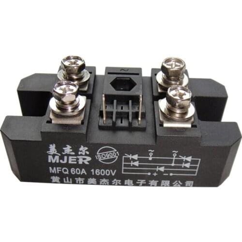 MFQ60A 1600V Single phase full control/half control thyristor bridge modules MFQ60A1600V fushi type