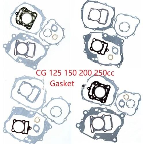 Motorcycle Cylinder Head Gasket For CG125 XR125L CG150 CG175 CG200 CG250 zongshen loncin lifan engine gasket