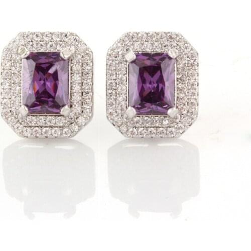 Wholesale of AAA Zircon Earrings with micro Inlay Earrings high grade earrings in Europe and America