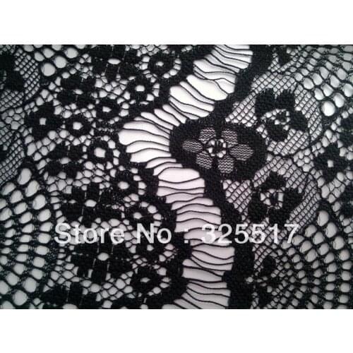 150cm Width,Exquisite Nylon Lace Fabric for Cloths and Wedding Dress Accessory,XERY26077