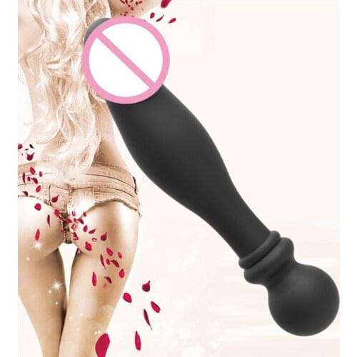 Silicone bead G-spot backyard anal plug massage female male chrysanthemum plug male adult anal sex toys sex shop anal but plug