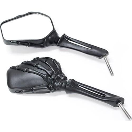 Brand new High quality Black Custom Motorcycle Skeleton Mirrors For Honda Shadow Aero Phantom VLX 750 1100