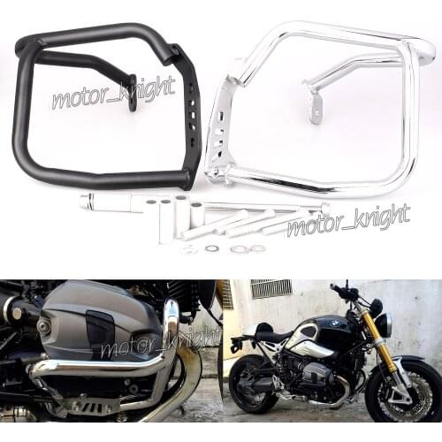 Motorcycle Refit Tank Protection Bar Protection Engine Guard Crash Bar Frame Bumper For BMW R1200 R NINE T 2014-2017 R9T R9 T