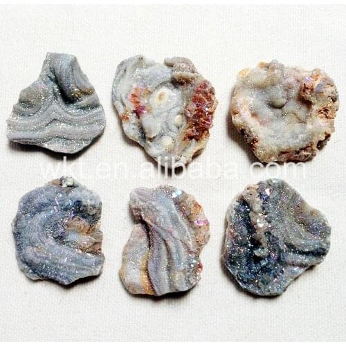 WT-G131Fashion druzy stone stone Gorgeous sun druzy stone wholesale nice quality women druzy stone jewelry making
