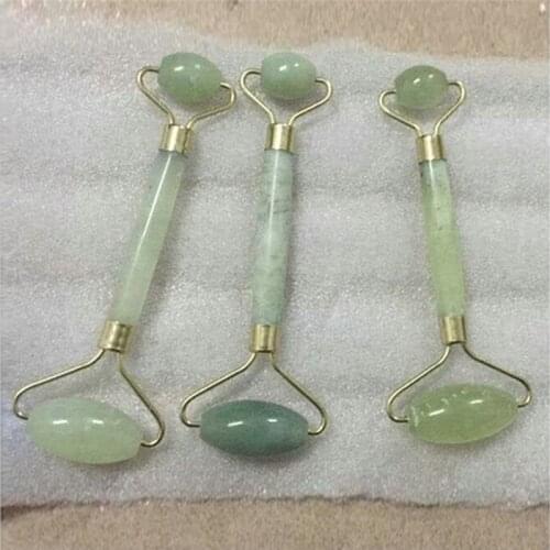1*Portable Pratical Facial Massage Natural Jade Roller Anti Wrinkle Face Roller Slimming Shaper Body Foot Relaxation Beauty Tool