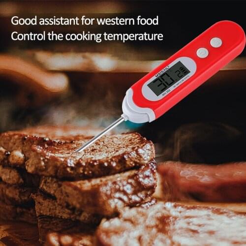 1PCS Kitchen Digital Food Thermometer For Meat Water Milk Cooking Food Probe BBQ Electronic Oven Thermometer Kitchen Tools