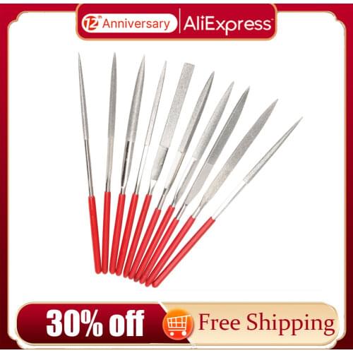 10/5pcs Mini File Set Diamond Mini Needle File Set Handy Tools Ceramic Crafts DIY Wood Rasp Jewelry Polishing Carving Tool