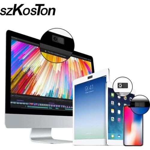 3PCS Plastic Webcam Cover Privacy Protection Shutter Sticker Camera Cover For iPad Smartphone Tablet Computer Mac Pc Laptop lens