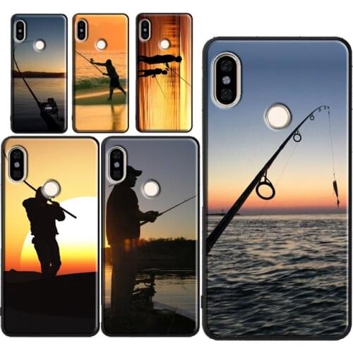 Hunting Fishing Sunset Case For POCO X3 Coque For Redmi Note 9 Pro 8 7 8T 9S 9A 9C For Mi Note 10 Lite 9T A3