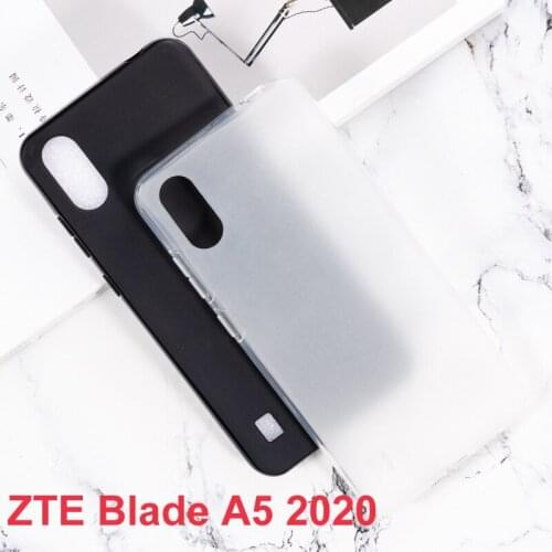 For ZTE Blade A5 2020 Case Gel Pudding Mobile Phone Protective Back Cover Shell For ZTE A5 Soft TPU Case Silicone Capa Coques
