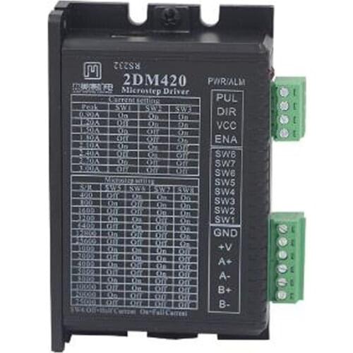 JMC hybrid 2 phase stepper Motor driver 2DM420 DC18V-36V CNC Router driver motor drive