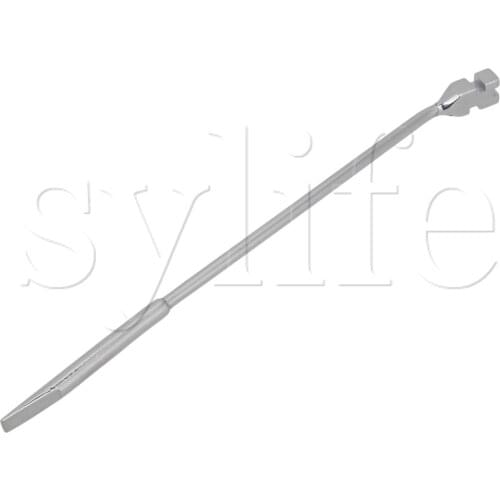 Piano Tuning Tool Silver Metal Bi-head Multi-port Wrench for Repairing Piano