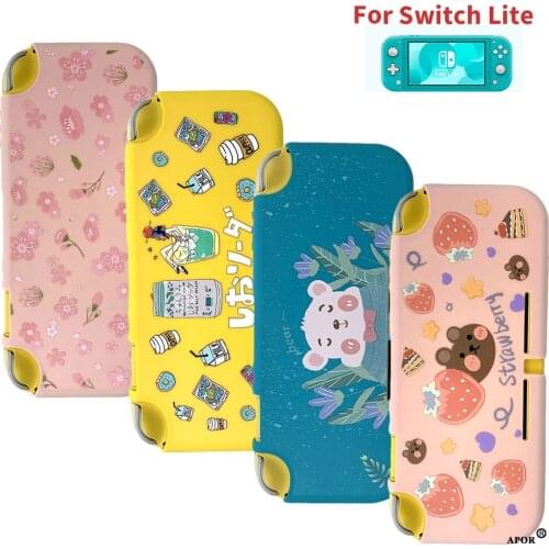 Hotsale Soft Case for Switch Lite Shockproof Cover Cartoon Printed Anti-Slip Protective for Nintend Swith NS Lite Console
