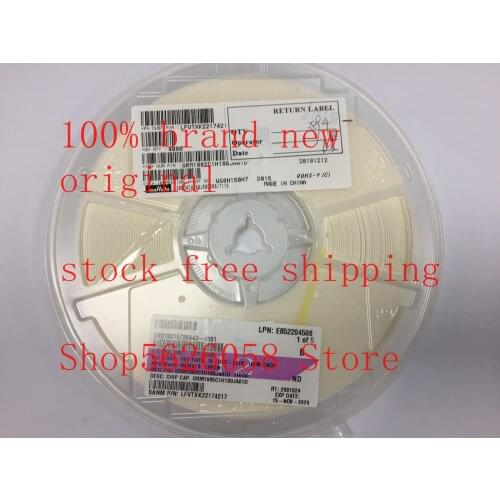 GRM1885C1H180JA01D SMD 100% new original 50PCS/LOT STOCK