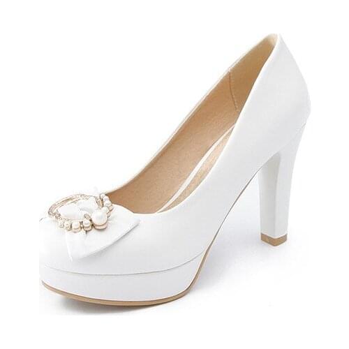 The new 2018 spring shoes women to restore ancient ways round head high with thick with 31 shallow